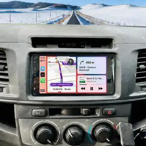 7 Inch Car Radio Upgrade for Toyota Hilux 2005-2014, Android 14 HD Touch Screen Double Din Car Stereo Head Unit with Wireless CarPlay Android Auto GPS Bluetooth WiFi FM RDS SWC BT Backup Camera, 2+32G 7 Inch Car Radio Upgrade for Toyota Hilux 2005-2014, Android 14 HD Touch Screen Double Din Car Stereo Head Unit with Wireless CarPlay Android Auto GPS Bluetooth WiFi FM RDS SWC BT Backup Camera, 2+32G