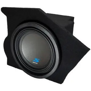 Alpine S-W10D4 Type S 10" Sub Box Fits 93-02 Pontiac Firebird Driver Side | Trans Am compatible, custom trunk subwoofer enclosure design, quality bass upgrade, easy install, 10 inch size Alpine S-W10D4 Type S 10" Sub Box Fits 93-02 Pontiac Firebird Driver Side | Trans Am compatible, custom trunk subwoofer enclosure design, quality bass upgrade, easy install, 10 inch size