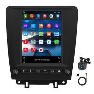 2+64G Android 14 Car Radio Stereo for Ford Mustang 2010-2014 with Wireless Carplay Android, 9.7" Touch Screen Upgrade Stereo for Ford Mustang Car Radio with Backup Camera GPS WiFi Bluetooth FM/RDS 2+64G Android 14 Car Radio Stereo for Ford Mustang 2010-2014 with Wireless Carplay Android, 9.7" Touch Screen Upgrade Stereo for Ford Mustang Car Radio with Backup Camera GPS WiFi Bluetooth FM/RDS