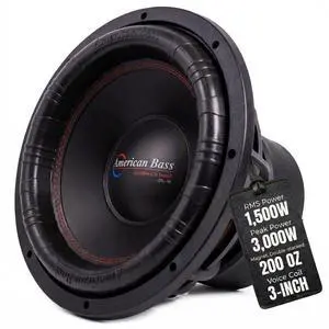 XFL 15" Car Subwoofer, 2 Ohm, 3000W Max | High Power Handling, Deep Bass Performance, Durable Construction, Car Audio Upgrade XFL 15" Car Subwoofer, 2 Ohm, 3000W Max | High Power Handling, Deep Bass Performance, Durable Construction, Car Audio Upgrade