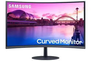 27-Inch S39C Series FHD Curved Gaming Monitor, 75Hz, AMD FreeSync | Monitor with Game Mode, Advanced Eye Comfort, Frameless Display, Built in Speakers, Slim Metal Stand, LS27C392EANXGO, Black 27-Inch S39C Series FHD Curved Gaming Monitor, 75Hz, AMD FreeSync | Monitor with Game Mode, Advanced Eye Comfort, Frameless Display, Built in Speakers, Slim Metal Stand, LS27C392EANXGO, Black