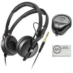 HD 25 Monitor Headphones Bundle with Headphone Case + Cleaning Cloth (3 Item) HD 25 Monitor Headphones Bundle with Headphone Case + Cleaning Cloth (3 Item)