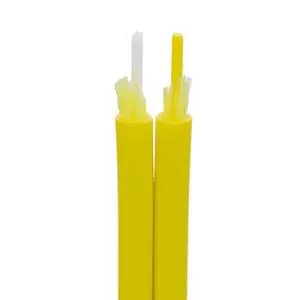 2 Strand Fiber Optic Cable Spool Singlemode(OS2), Yellow, 1000ft | 9/125, 3.0mm Zipcord fiber, Riser Rated, G.652.D, Corning SMF-28 2 Strand Fiber Optic Cable Spool Singlemode(OS2), Yellow, 1000ft | 9/125, 3.0mm Zipcord fiber, Riser Rated, G.652.D, Corning SMF-28