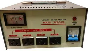 3000 Watt Step Up/Down Voltage Converter Transformer AVR-3000, Fuse Protection and Automatic Voltage Regulator - Two Way Transformer - 110 to 220 V or 220 to 110 V (3000 WATTS) 3000 Watt Step Up/Down Voltage Converter Transformer AVR-3000, Fuse Protection and Automatic Voltage Regulator - Two Way Transformer - 110 to 220 V or 220 to 110 V (3000 WATTS)