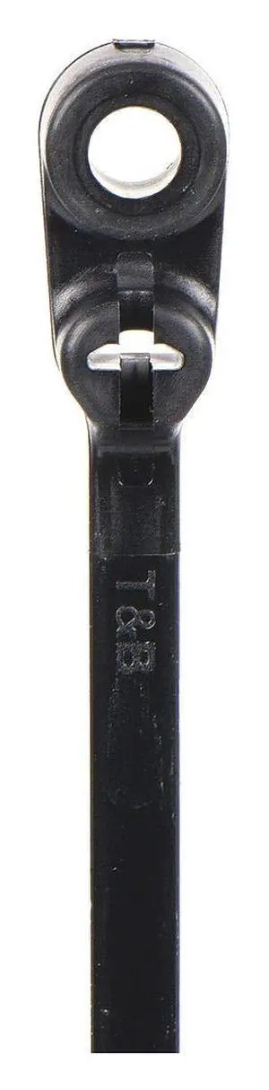 Cable Tie, Mountable, 7.8 in, Black, PK1000 Cable Tie, Mountable, 7.8 in, Black, PK1000