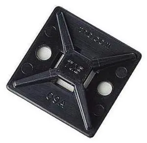 MPNY-1000A-0-C Cable Tie Mounting Base, Adhesive Mount, 0.19 in W Tie, Nylon, Black MPNY-1000A-0-C Cable Tie Mounting Base, Adhesive Mount, 0.19 in W Tie, Nylon, Black
