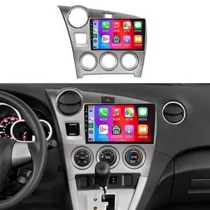2+64G Android 14 Car Stereo Radio for Toyota Matrix 2009-2014 with Wireless Carplay Android Auto 9 inch Double Din Car Audio Receivers GPS Navigation WiFi SWC Bluetooth Backup Camera 2+64G Android 14 Car Stereo Radio for Toyota Matrix 2009-2014 with Wireless Carplay Android Auto 9 inch Double Din Car Audio Receivers GPS Navigation WiFi SWC Bluetooth Backup Camera