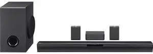 LG SQC4R 4.1 Ch Soundbar with Wireless Subwoofer and Rear Speakers LG SQC4R 4.1 Ch Soundbar with Wireless Subwoofer and Rear Speakers