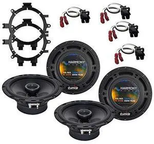Fits GMC Yukon XL 2001-2002 Speaker Upgrade Package R5 R65 | 6.5 and 5.25 inch coaxial set, direct OEM replacement kit, easy door install, made for factory locations Fits GMC Yukon XL 2001-2002 Speaker Upgrade Package R5 R65 | 6.5 and 5.25 inch coaxial set, direct OEM replacement kit, easy door install, made for factory locations