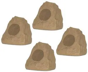 4R4S Outdoor Sandstone Rock 4 Speaker Set for Yard Patio Pool Spa 4R4S Outdoor Sandstone Rock 4 Speaker Set for Yard Patio Pool Spa