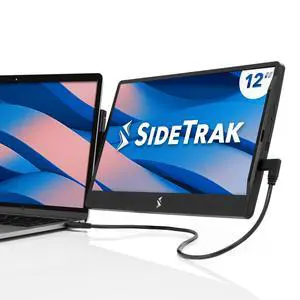 Swivel 12.5" Portable Monitor for Laptop, Patented Swivel Hinge, Laptop Screen Extender | FHD Dual Screen w/Kickstand, USB or HDMI, Mac, PC, Chromebook Compatible (Single Monitor) Swivel 12.5" Portable Monitor for Laptop, Patented Swivel Hinge, Laptop Screen Extender | FHD Dual Screen w/Kickstand, USB or HDMI, Mac, PC, Chromebook Compatible (Single Monitor)