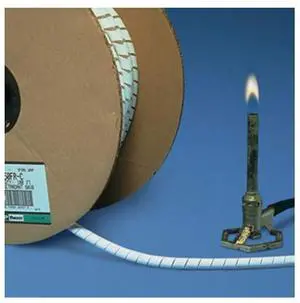 T12FR-CY Spiral Wrap, Flame Retardant Polyethylene, Natural (100-Foot) T12FR-CY Spiral Wrap, Flame Retardant Polyethylene, Natural (100-Foot)