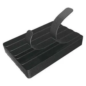 HLB2S-C0 Hook and Loop Cable Tie, Stacked Strip Tie, 1.60-Inch Bundle, 0.750 by 7.0-Inch (100-Pack) HLB2S-C0 Hook and Loop Cable Tie, Stacked Strip Tie, 1.60-Inch Bundle, 0.750 by 7.0-Inch (100-Pack)