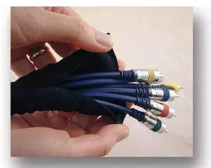 1/2 inch Snakeskin Wire & Cable Cover - Black - 50 feet 1/2 inch Snakeskin Wire & Cable Cover - Black - 50 feet