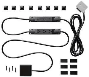 3in1 Surge Protector w/SurgeSwap Technology (Black) 3in1 Surge Protector w/SurgeSwap Technology (Black)