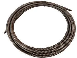 DCD 61025SP2 Drain Cleaning Cable, 5/8" x 25' with Inner Core and Pin-Locking Cable Couplings. Using 3/16" Diameter Roll Pin. Compatible with Spartan Tool Model 300 Machine DCD 61025SP2 Drain Cleaning Cable, 5/8" x 25' with Inner Core and Pin-Locking Cable Couplings. Using 3/16" Diameter Roll Pin. Compatible with Spartan Tool Model 300 Machine