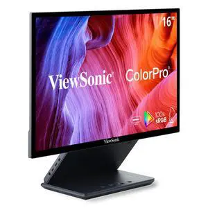 VP1656 15.6 Inch 1200p ColorPro Monitor, IPS Display with Pantone Validated Color Accuracy for Immersive Second Screen Productivity, Advanced Ergonomics, 40W USB-C, and Micro HDMI Inputs VP1656 15.6 Inch 1200p ColorPro Monitor, IPS Display with Pantone Validated Color Accuracy for Immersive Second Screen Productivity, Advanced Ergonomics, 40W USB-C, and Micro HDMI Inputs