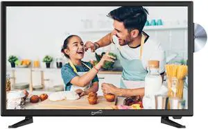 SC-2412 24-Inch HDTV & Monitor with Built-in DVD Player, 1080p,Vibrant Colors, HDMI/USB/AC Ports, TV-to-PC Transition, and AC/DC Compatibility SC-2412 24-Inch HDTV & Monitor with Built-in DVD Player, 1080p,Vibrant Colors, HDMI/USB/AC Ports, TV-to-PC Transition, and AC/DC Compatibility