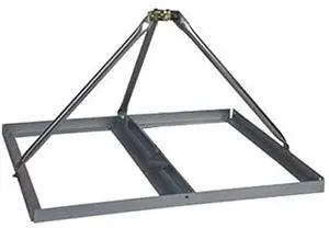 Non-Penetrating Roof Mount for 2.25" Masts. Flat Roof Mount Only (No Mast Included) Non-Penetrating Roof Mount for 2.25" Masts. Flat Roof Mount Only (No Mast Included)
