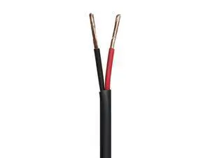 Nimbus Series 16 Gauge AWG 2 Conductor CMP-Rated Speaker Wire/Cable - 250ft UL Plenum Rated, 100% Pure Bare Copper with Color Coded Conductors Black Nimbus Series 16 Gauge AWG 2 Conductor CMP-Rated Speaker Wire/Cable - 250ft UL Plenum Rated, 100% Pure Bare Copper with Color Coded Conductors Black