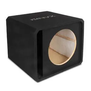 NE151P Single 15" Slot Ported Subwoofer Enclosure | 3.5 Cu Ft MDF Sub Box with Polyfill, 38Hz Tuning, Spring Terminals, Black Carpet Finish NE151P Single 15" Slot Ported Subwoofer Enclosure | 3.5 Cu Ft MDF Sub Box with Polyfill, 38Hz Tuning, Spring Terminals, Black Carpet Finish