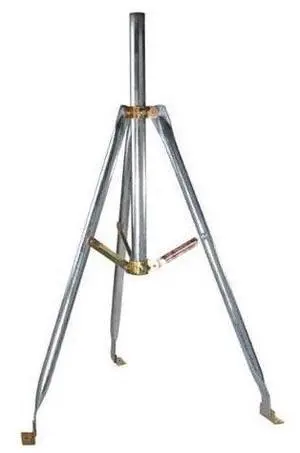 Diamond 3' FT Tripod Mount Satellite Antenna with 2" Inch OD Mast 28 Inch Mast 1.66 and 2 Inch O.D. Dish 3' Tri-Pod 2" Mast TV Off-Air Outdoor Signal Support BracketSpecifications Diamond 3' FT Tripod Mount Satellite Antenna with 2" Inch OD Mast 28 Inch Mast 1.66 and 2 Inch O.D. Dish 3' Tri-Pod 2" Mast TV Off-Air Outdoor Signal Support BracketSpecifications