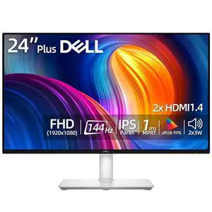 24 inch FHD Monitor, 144Hz, 1ms, IPS Panel, LED Display, AMD FreeSync, sRGB 99%, 1500:1 Contrast Ratio, Anti-Glare, VESA, 2x3W Speakers, 2 X HDMI 1.4, Height/Tilt/Swivel/Pivot, Adjustability 24 inch FHD Monitor, 144Hz, 1ms, IPS Panel, LED Display, AMD FreeSync, sRGB 99%, 1500:1 Contrast Ratio, Anti-Glare, VESA, 2x3W Speakers, 2 X HDMI 1.4, Height/Tilt/Swivel/Pivot, Adjustability