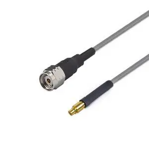 RF Cable Assembly, 1.85mm Male to MMPX Male, DC-67GHz, Low Loss Phase Stable Coax (150 mm) RF Cable Assembly, 1.85mm Male to MMPX Male, DC-67GHz, Low Loss Phase Stable Coax (150 mm)