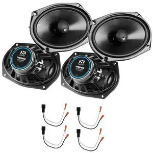 Factory Speaker Upgrade Kit with Harnesses for Nissan Sentra 2007-2012 | 2 pairs of 6x9" complete replacement package kit with plug-in harnesses for select Nissan Sentra 2007-2012 models Factory Speaker Upgrade Kit with Harnesses for Nissan Sentra 2007-2012 | 2 pairs of 6x9" complete replacement package kit with plug-in harnesses for select Nissan Sentra 2007-2012 models