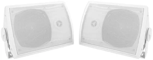 HP5S-8 White 5.25" Outdoor/Indoor Home Theater Speakers, Pair Swivel Bracket, 420W Peak/140W RMS, IPX44 Weather Resistant, 8 Ohm, Patio, Gym, Hotel Use HP5S-8 White 5.25" Outdoor/Indoor Home Theater Speakers, Pair Swivel Bracket, 420W Peak/140W RMS, IPX44 Weather Resistant, 8 Ohm, Patio, Gym, Hotel Use