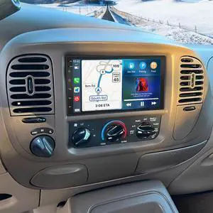 Double Din Car Stereo for Ford Expedition 1998-2002 with Wireless CarPlay and Android Auto, 7 Inch IPS Touchscreen Android 14 Car Radio Support Bluetooth WiFi GPS SWC FM RDS Mirror Link Backup Camera Double Din Car Stereo for Ford Expedition 1998-2002 with Wireless CarPlay and Android Auto, 7 Inch IPS Touchscreen Android 14 Car Radio Support Bluetooth WiFi GPS SWC FM RDS Mirror Link Backup Camera