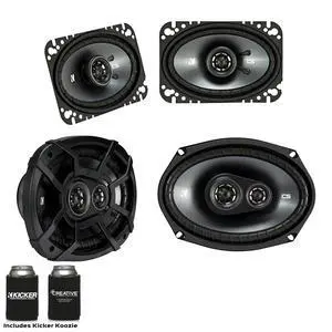 for Late 90s Early 2000s GM Coupes & Sedans. A Pair of 43CSC464 4x6 Speakers & a Pair of 43CSC6934 6x9 s for Late 90s Early 2000s GM Coupes & Sedans. A Pair of 43CSC464 4x6 Speakers & a Pair of 43CSC6934 6x9 s