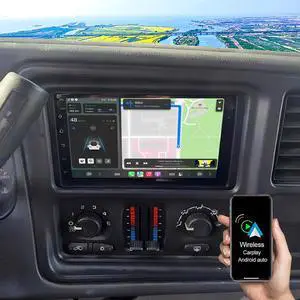 7" Car Stereo Head Unit for Chevy Express 1500 2500 2003 2004 2005 2006 | Touch Screen Double Din Car Radio with Wireless CarPlay Android Auto GPS FM WiFi SWC Bluetooth Backup Camera 7" Car Stereo Head Unit for Chevy Express 1500 2500 2003 2004 2005 2006 | Touch Screen Double Din Car Radio with Wireless CarPlay Android Auto GPS FM WiFi SWC Bluetooth Backup Camera