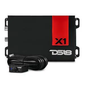 X1 Ultra Compact Car Audio Amplifier Class D 1 Channel Monoblock 900 Watts Peak Remote Level Control Included,Black X1 Ultra Compact Car Audio Amplifier Class D 1 Channel Monoblock 900 Watts Peak Remote Level Control Included,Black