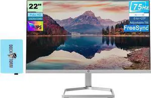M22f 22 1080P FreeSync Monitor 2D9J9AA#ABA Bundle with Docztorm Dock | 22" IPS FHD (1920x1080) 75Hz Anti-Glare Display, HDMI, VGA, Ideal for Home & Business (2026 Latest Model) - Pack of 1 M22f 22 1080P FreeSync Monitor 2D9J9AA#ABA Bundle with Docztorm Dock | 22" IPS FHD (1920x1080) 75Hz Anti-Glare Display, HDMI, VGA, Ideal for Home & Business (2026 Latest Model) - Pack of 1