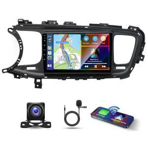Android 13 Double Din Car Stereo for Kia Optima 2011-2015, 9 Inch HD Touch Screen Car Radio Receiver w/Wireless Carplay & Android Auto GPS Navigation Bluetooth Mirror Link SWC Backup Camera, 2+32G Android 13 Double Din Car Stereo for Kia Optima 2011-2015, 9 Inch HD Touch Screen Car Radio Receiver w/Wireless Carplay & Android Auto GPS Navigation Bluetooth Mirror Link SWC Backup Camera, 2+32G