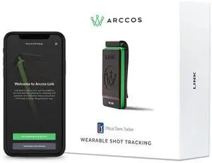 Arccos Link: Track Your Golf Game Without Your Phone, Compatible with Arccos Smart Sensors & Arccos Smart Grips Arccos Link: Track Your Golf Game Without Your Phone, Compatible with Arccos Smart Sensors & Arccos Smart Grips