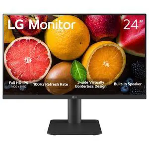 24MS550-B 24 inch IPS Computer Monitor FHD (1920x1080) 100Hz 5ms Reader Mode Tilt/Height Stand Built in Speaker Borderless Design OnScreen Control Black Stabilizer DAS Crosshair HDMI Black 24MS550-B 24 inch IPS Computer Monitor FHD (1920x1080) 100Hz 5ms Reader Mode Tilt/Height Stand Built in Speaker Borderless Design OnScreen Control Black Stabilizer DAS Crosshair HDMI Black