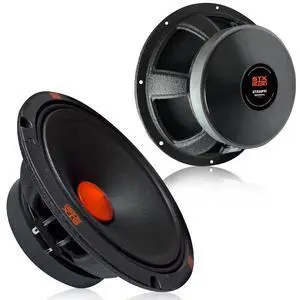 2X STX80PXi 8-Inch Super Mid Range Speaker Pair, 4 Ohm, 3600W Max, 1440W RMS, 97dB Sensitivity, 1.75" Voice Coil, 40oz Ferrite Magnet for Pro Car Audio 2X STX80PXi 8-Inch Super Mid Range Speaker Pair, 4 Ohm, 3600W Max, 1440W RMS, 97dB Sensitivity, 1.75" Voice Coil, 40oz Ferrite Magnet for Pro Car Audio