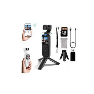 4K Handheld Vlogging Camera with WiFiOutdoor Pocket Gimbal Camera,Handheld Video Camcorder with Audio & Video Recording, 330 Rotating Lens,Fast Focusing,Tracking for Travel and vlog (blk,128g) 4K Handheld Vlogging Camera with WiFiOutdoor Pocket Gimbal Camera,Handheld Video Camcorder with Audio & Video Recording, 330 Rotating Lens,Fast Focusing,Tracking for Travel and vlog (blk,128g)