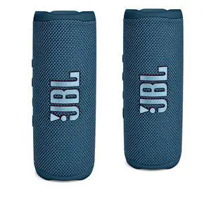 FLIP 6 Waterproof Portable Bluetooth Speaker Bundle - Blue (Pack of 2) FLIP 6 Waterproof Portable Bluetooth Speaker Bundle - Blue (Pack of 2)