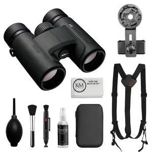 PROSTAFF P7 10x30 Binoculars Bundled with Harness Strap + Deluxe Cleaning Kit + Smartphone to Binocular Adapter + Microfiber Cleaning Cloth (5 Items) PROSTAFF P7 10x30 Binoculars Bundled with Harness Strap + Deluxe Cleaning Kit + Smartphone to Binocular Adapter + Microfiber Cleaning Cloth (5 Items)