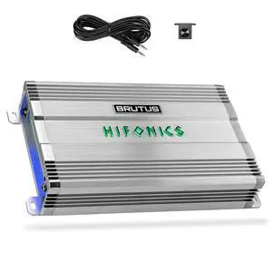 Brutus BG 1000 Watt Class D Monoblock Amplifier with Built-in UV Meter, Dual Toroidal Transformer PWM Power Supply and Shielded Inductors Brutus BG 1000 Watt Class D Monoblock Amplifier with Built-in UV Meter, Dual Toroidal Transformer PWM Power Supply and Shielded Inductors