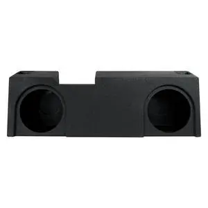 QPower Dual 12" Underseat Upfire QBomb Ported Car Audio Subwoofer Enclosure | Box Compatible with Chevy Silverado Crew & Double Cab, GMC Sierra Crew & Double Cab 2019-2026 QPower Dual 12" Underseat Upfire QBomb Ported Car Audio Subwoofer Enclosure | Box Compatible with Chevy Silverado Crew & Double Cab, GMC Sierra Crew & Double Cab 2019-2026