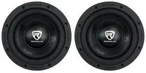 W8K6D4 V2 K6 8" Car Audio Subwoofer, DVC 4-Ohm, 2-Pack | 1400W Peak, 350W RMS, 2" 4-Layer OFC Copper, Cast Aluminum Basket, Binding Post Terminals, 70 Oz Magnet W8K6D4 V2 K6 8" Car Audio Subwoofer, DVC 4-Ohm, 2-Pack | 1400W Peak, 350W RMS, 2" 4-Layer OFC Copper, Cast Aluminum Basket, Binding Post Terminals, 70 Oz Magnet