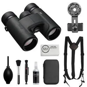 PROSTAFF P7 8x30 Binoculars Bundled with Harness Strap + Deluxe Cleaning Kit + Smartphone to Binocular Adapter + Microfiber Cleaning Cloth (5 Items) PROSTAFF P7 8x30 Binoculars Bundled with Harness Strap + Deluxe Cleaning Kit + Smartphone to Binocular Adapter + Microfiber Cleaning Cloth (5 Items)