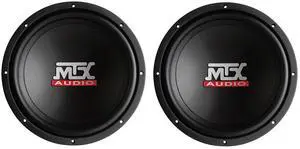 Audio TN12-04 12 inch SVC 800 Watt Sub Car Power Subwoofer Pair with Venting Cooling System (2 Pack) Audio TN12-04 12 inch SVC 800 Watt Sub Car Power Subwoofer Pair with Venting Cooling System (2 Pack)