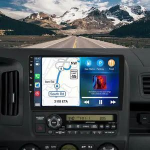 4G+64G Car Stereo for Honda Ridgeline 2006-2014 with Wireless CarPlay and Android Auto, 10.1" Touchscreen Android 14 Double Din Car Radio Support Bluetooth WiFi GPS SWC FM Mirror Link Backup Camera 4G+64G Car Stereo for Honda Ridgeline 2006-2014 with Wireless CarPlay and Android Auto, 10.1" Touchscreen Android 14 Double Din Car Radio Support Bluetooth WiFi GPS SWC FM Mirror Link Backup Camera