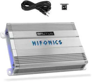Brutus BG 700 Watt Class D Monoblock Amplifier with Built-in UV Meter, Dual Toroidal Transformer PWM Power Supply and Shielded Inductors Brutus BG 700 Watt Class D Monoblock Amplifier with Built-in UV Meter, Dual Toroidal Transformer PWM Power Supply and Shielded Inductors