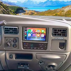 Android 13 Car Stereo Radio for Ford Excursion 2000-2005 w/Wireless CarPlay | 7" Touch Carplay Screen for Car, with Bluetooth/WiFi/GPS/FM/RDS/SWC/Backup Camera/Mirror Link Split Screen Mic Android 13 Car Stereo Radio for Ford Excursion 2000-2005 w/Wireless CarPlay | 7" Touch Carplay Screen for Car, with Bluetooth/WiFi/GPS/FM/RDS/SWC/Backup Camera/Mirror Link Split Screen Mic